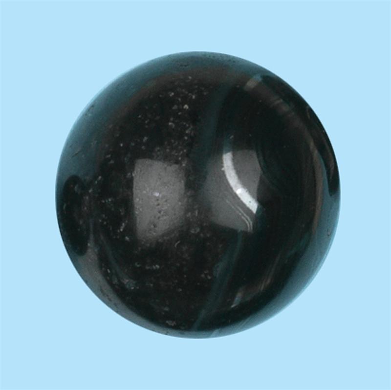 Black Merlinite Polished Gemstone Spheres (25mm)